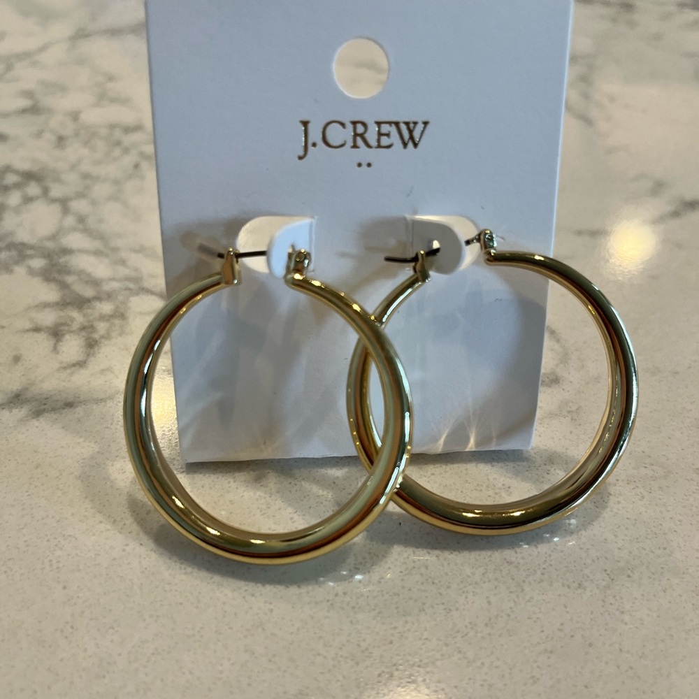 Gold Hoop Earrings